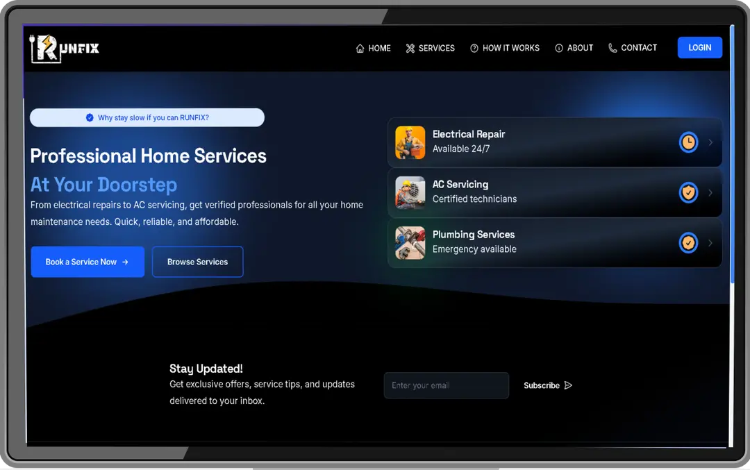Service Provider Platform – Full Stack
