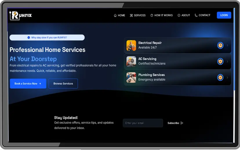 Service Provider Platform – Full Stack