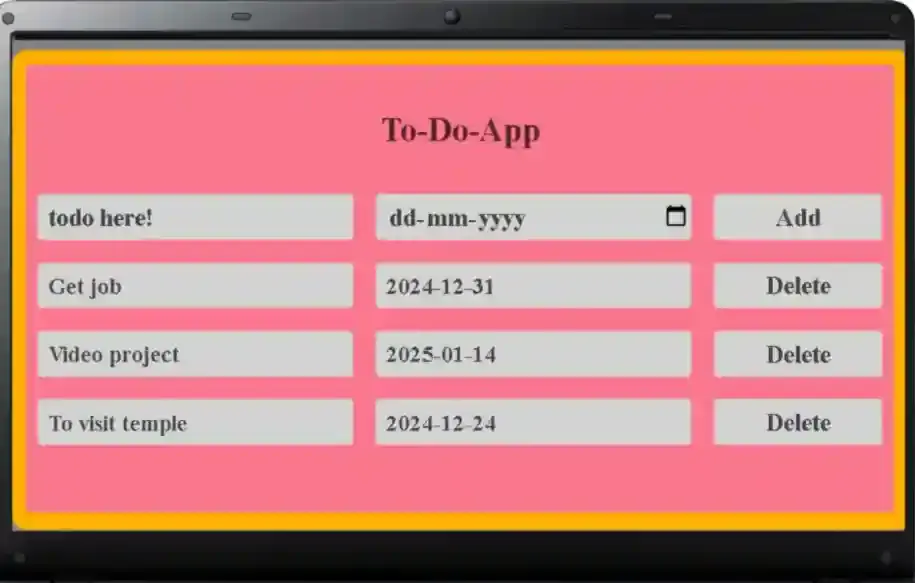 To-Do with React